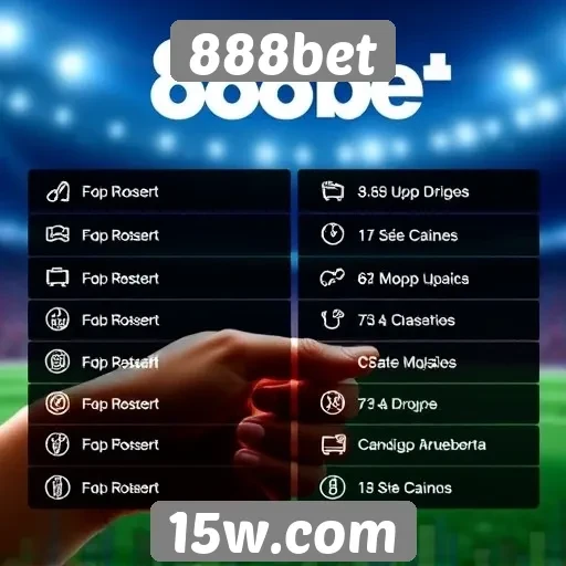 Métodos de pagamento aceitos pelo 888bet