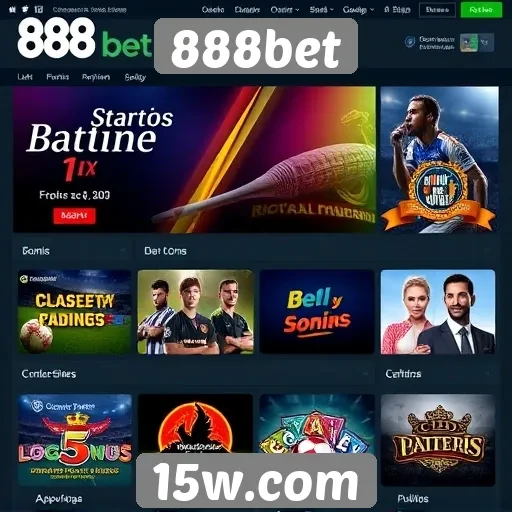 Jogos populares e tendências no 888bet